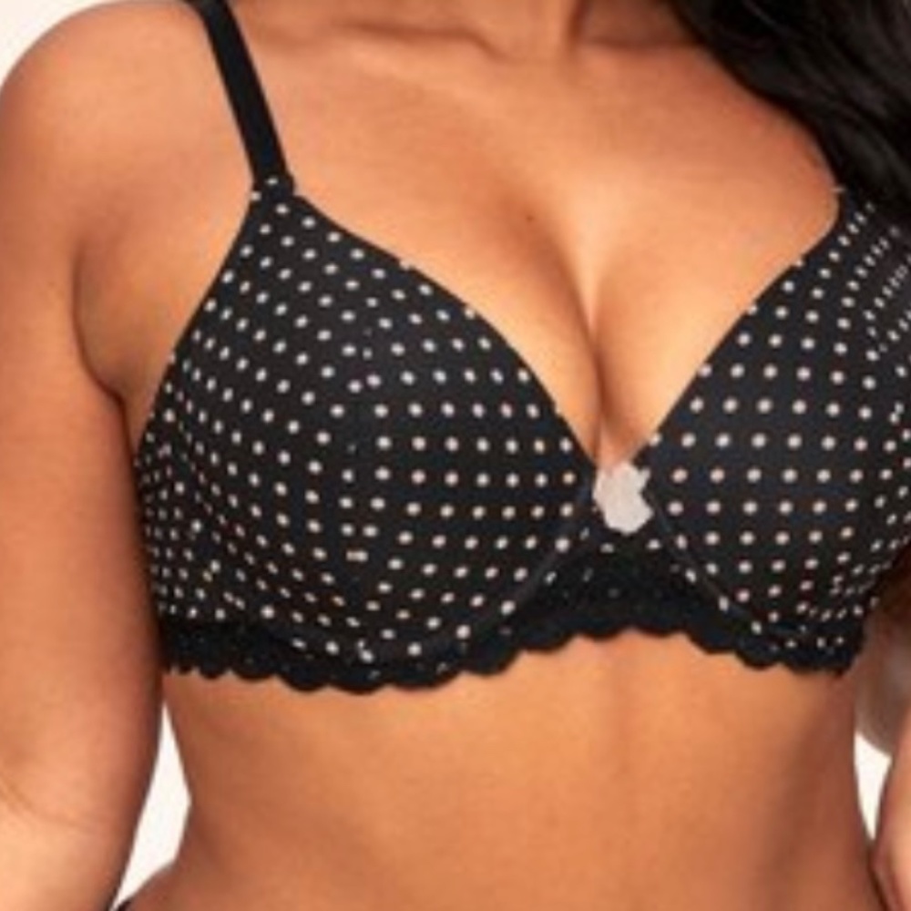 Adore Me Polka Dot Bra 40DDD